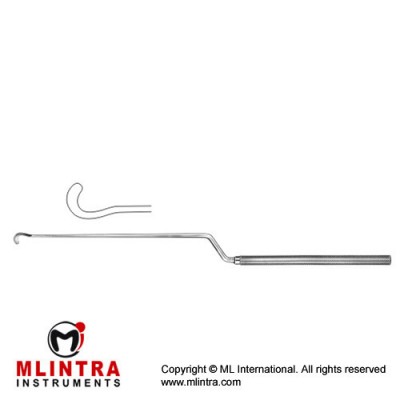 Hardy Micro Sickle Dissector Bayonet Shaped - Blunt Stainless Steel, 24 cm - 9 1/2" Hardy Micro Sickle Dissector Bayonet Shaped - Blunt Stainless Steel, 24 cm - 9 1/2"